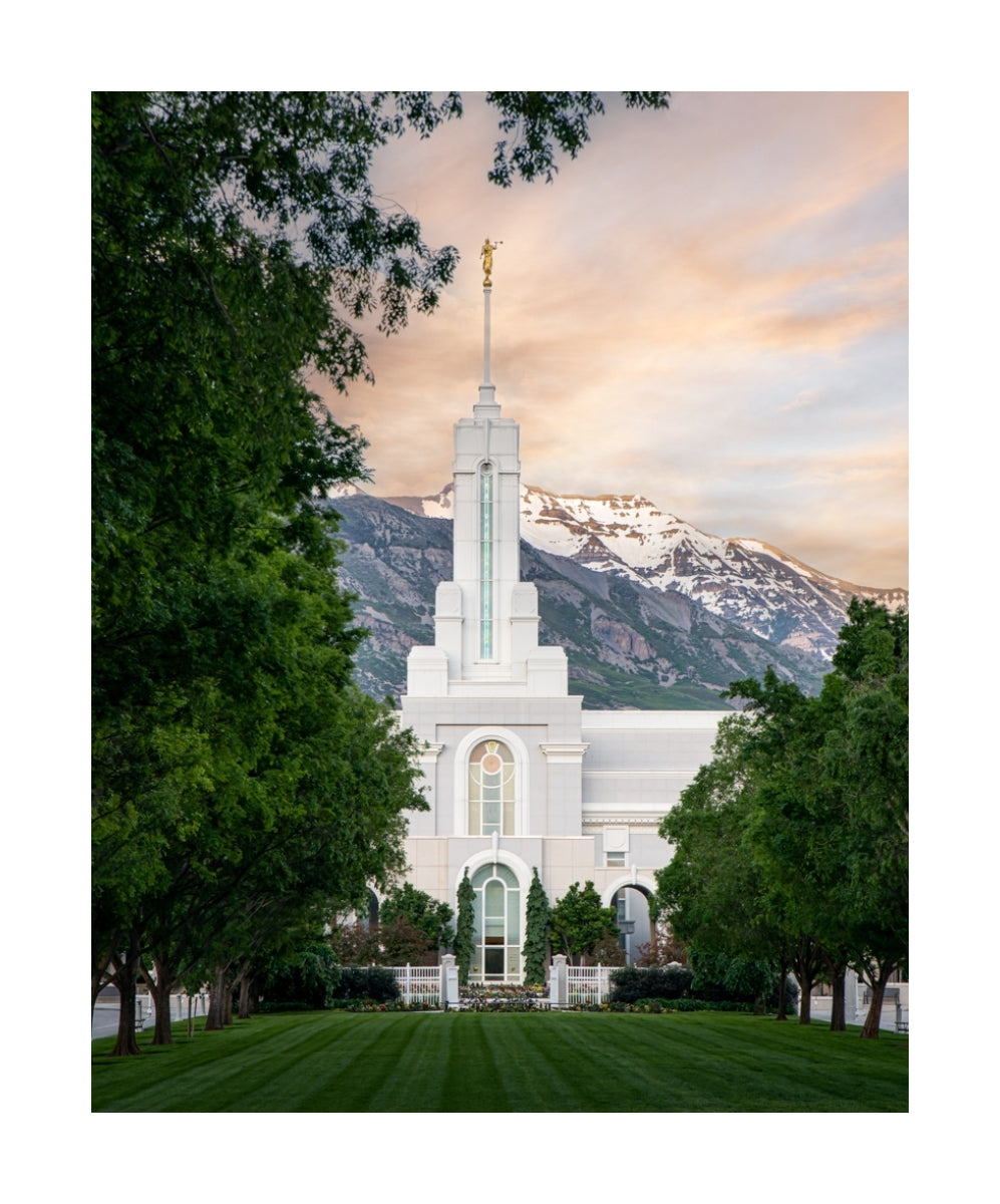 Mount Timpanogos Utah Temple - Grace