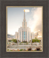 Oquirrh Mountain Temple - Light of Hope by Evan Lurker