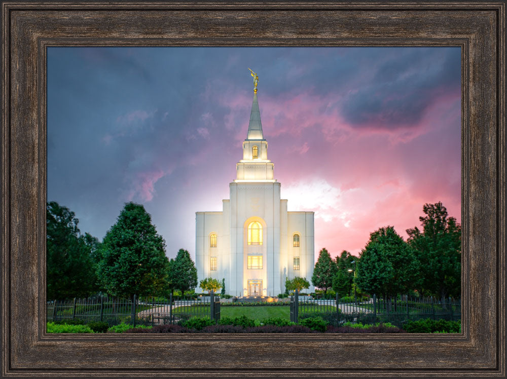 Kansas City Temple - The Storm Breaks by Evan Lurker