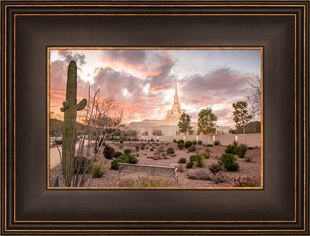 Phoenix Arizona Temple - Ponder by Evan Lurker