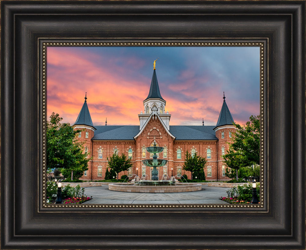 Provo City Center Temple - Fountain of Living Water by Evan Lurker