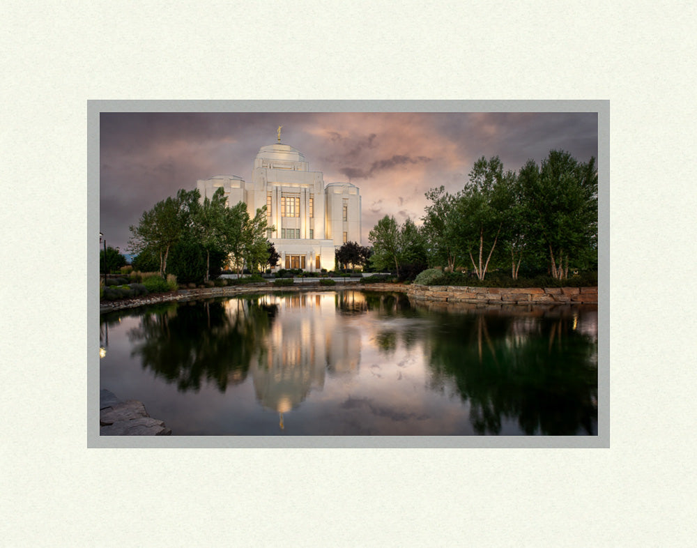 Meridian Idaho Temple- Eternal Reflection