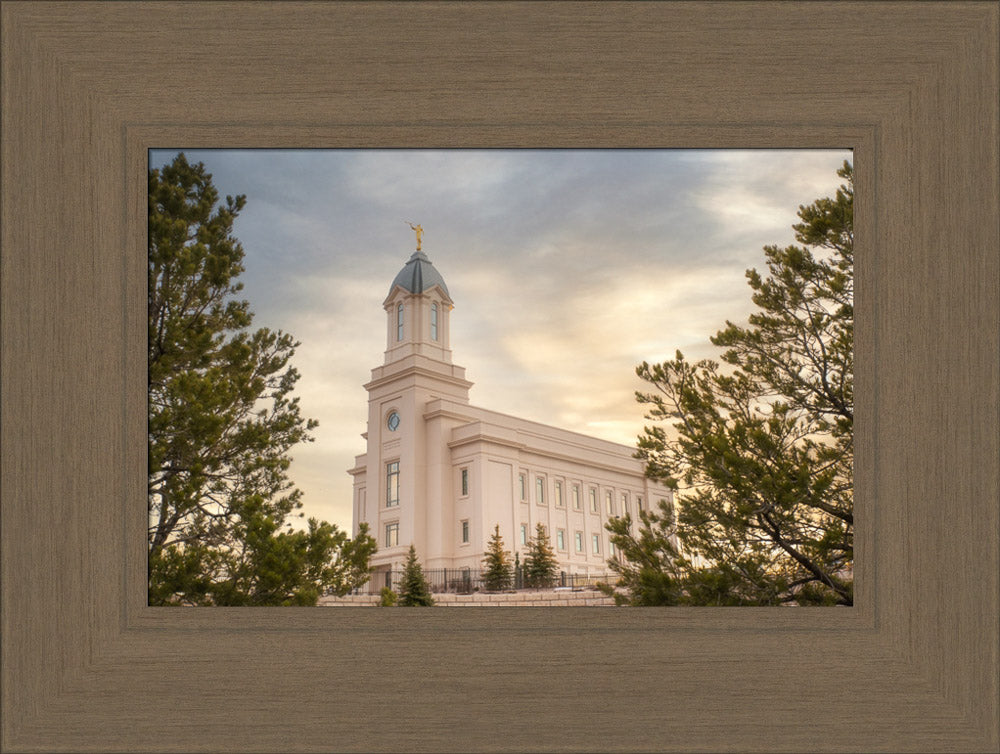 Cedar City Utah Temple - Peace Be Unto Thy Soul by Evan Lurker