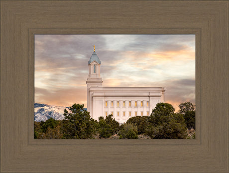 Cedar City Utah Temple - Beacon by Evan Lurker