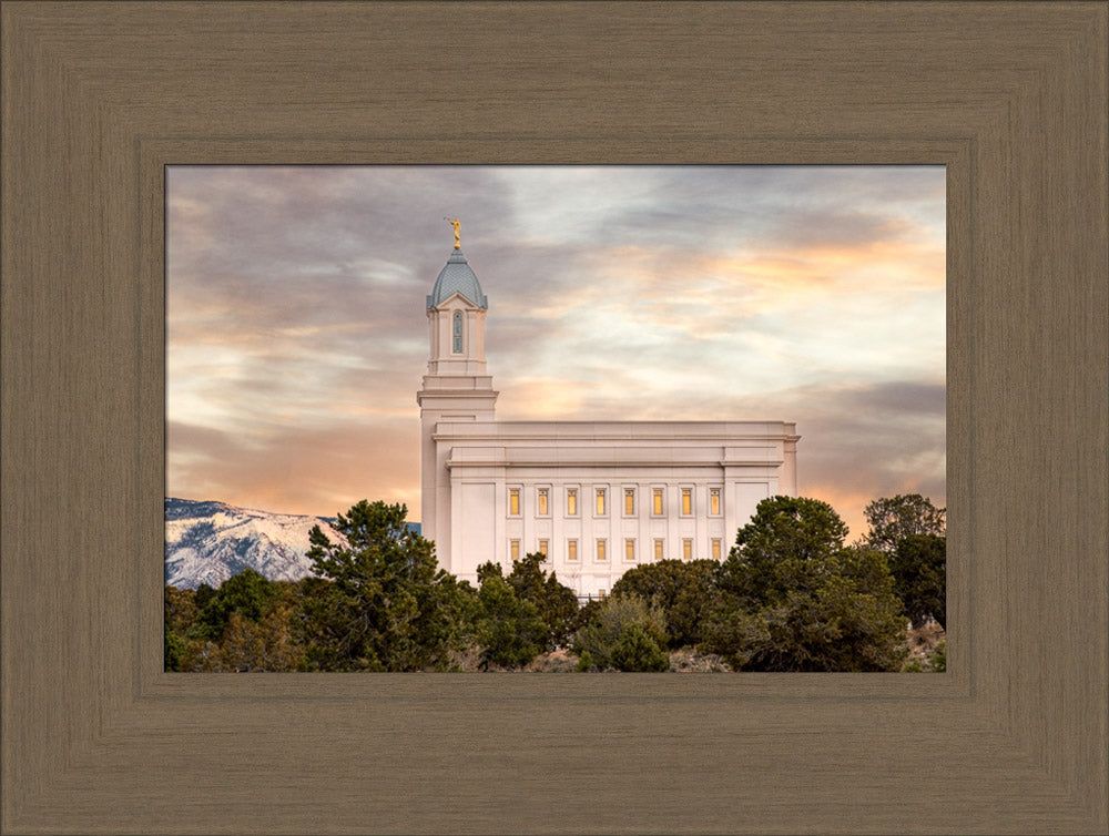 Cedar City Utah Temple - Beacon by Evan Lurker