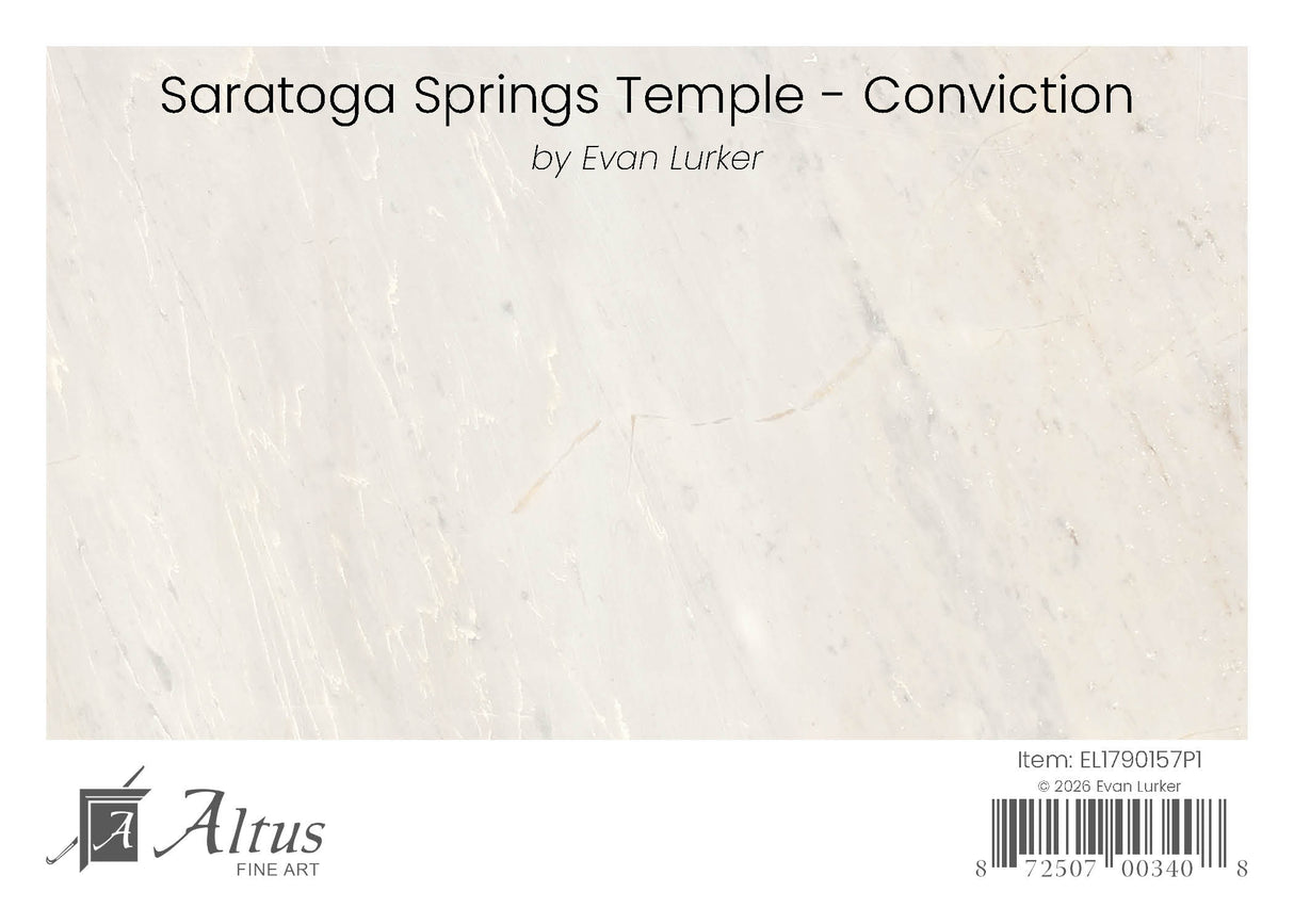Saratoga Springs Utah Temple- Conviction