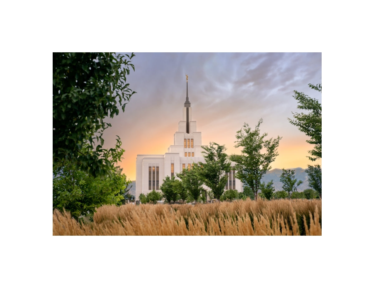 Saratoga Springs Utah Temple - Radiance