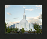 Orem Utah Temple - Peace - framed giclee canvas