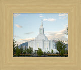 Orem Utah Temple - Peace - framed giclee canvas