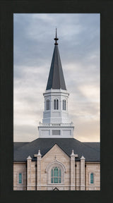 Taylorsville Utah Temple - Holiness to the Lord - framed giclee canvas