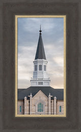 Taylorsville Utah Temple - Holiness to the Lord - framed giclee canvas