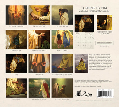 Turning to Him Eva Koleva Timothy 2026 Calendar