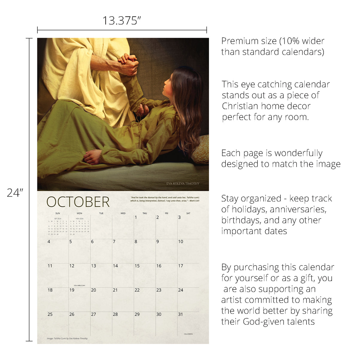 Turning to Him Eva Koleva Timothy 2026 Calendar