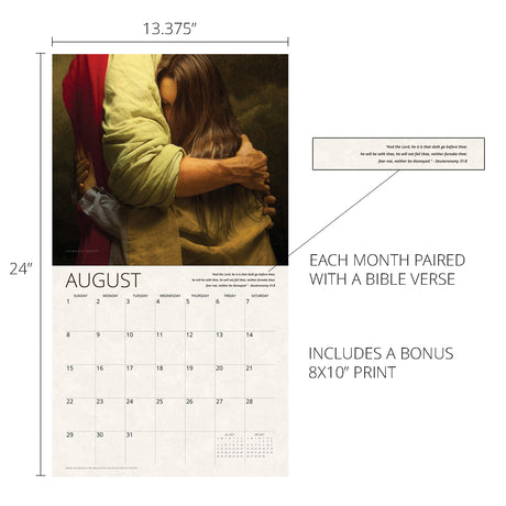 In The Arms of His Love Eva Koleva Timothy 2027 Calendar