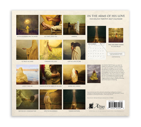 In The Arms of His Love Eva Koleva Timothy 2027 Calendar
