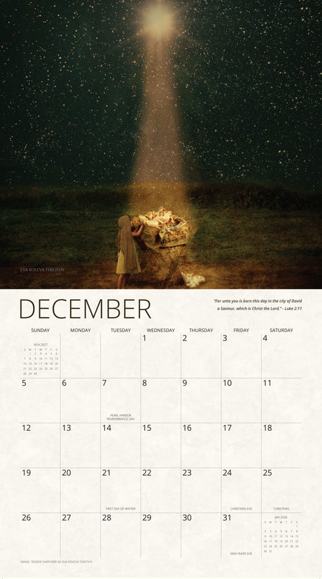 In The Arms of His Love Eva Koleva Timothy 2027 Calendar