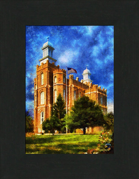 Logan Temple - House of Learning by Greg Collins