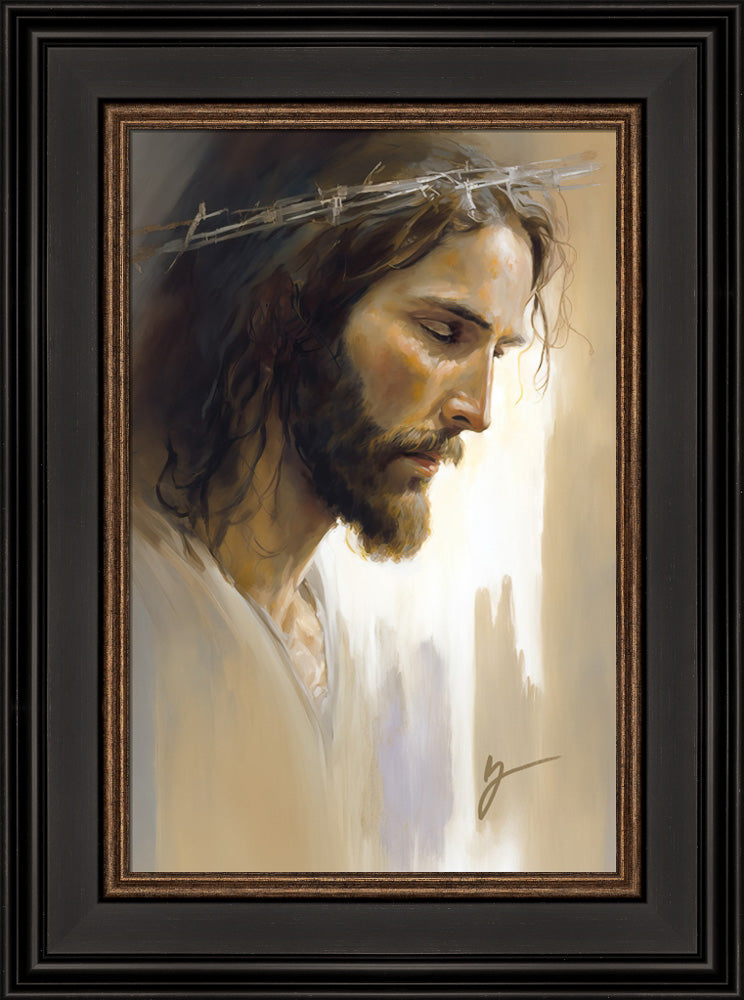 Jesus of Nazareth - framed giclee canvas