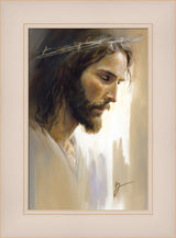 Jesus of Nazareth - framed giclee canvas