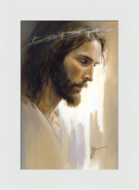 Jesus of Nazareth - framed giclee canvas