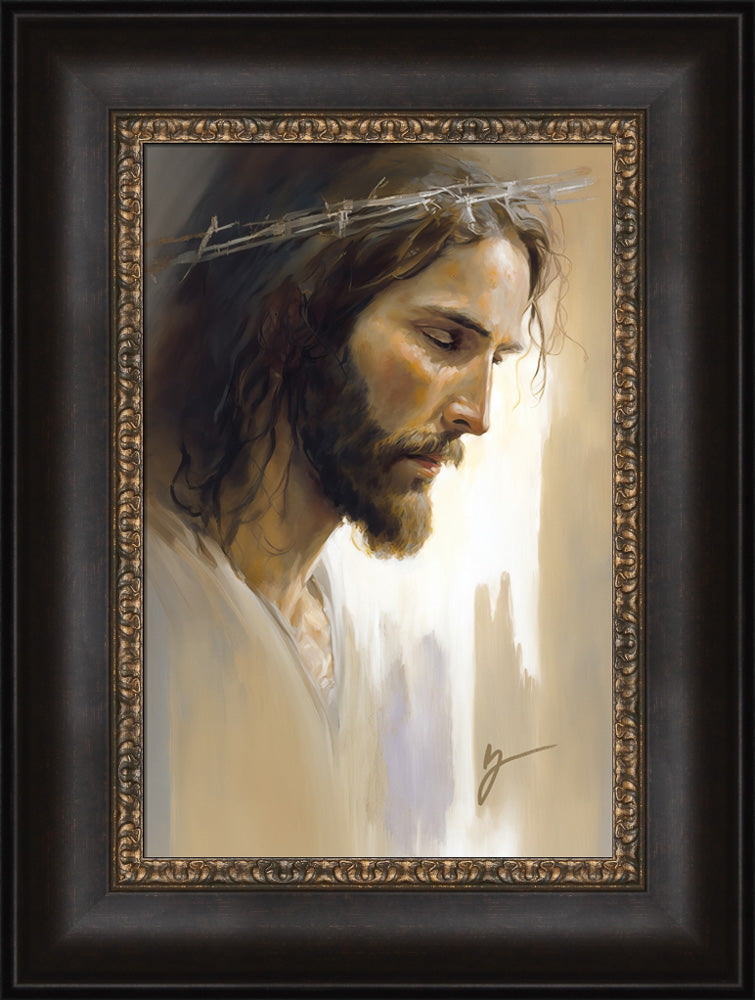 Jesus of Nazareth - framed giclee canvas