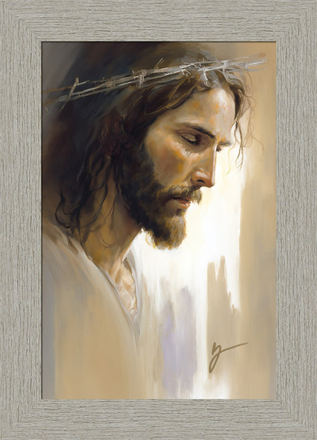 Jesus of Nazareth - framed giclee canvas