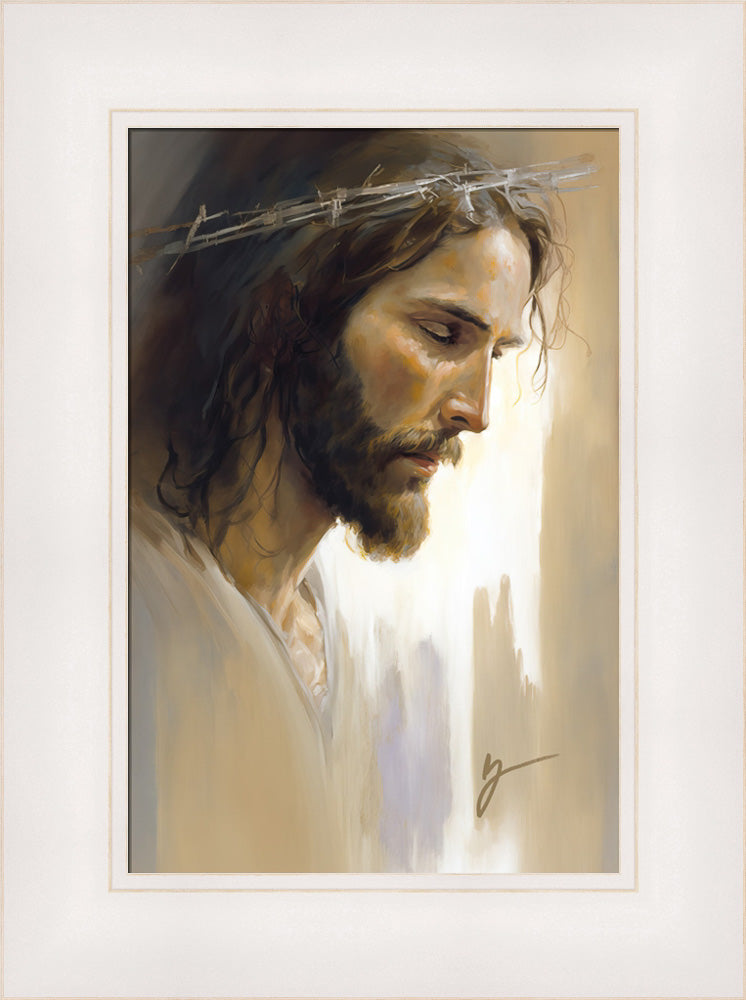 Jesus of Nazareth - framed giclee canvas