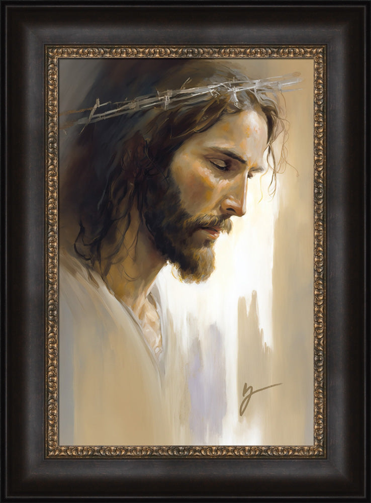 Jesus of Nazareth - framed giclee canvas