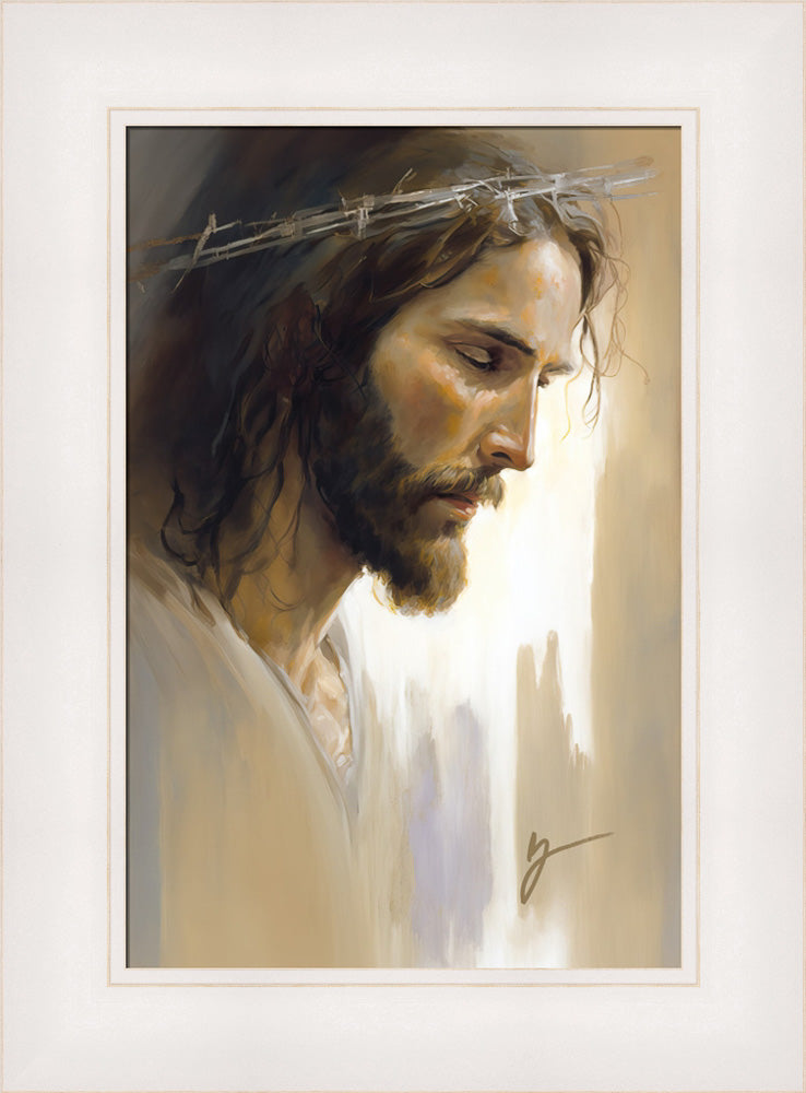 Jesus of Nazareth - framed giclee canvas