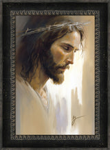 Jesus of Nazareth - framed giclee canvas