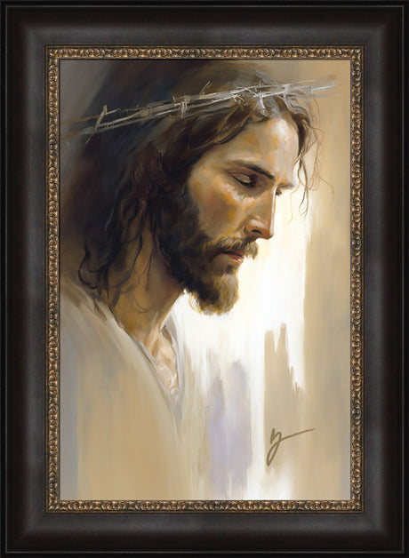 Jesus of Nazareth - framed giclee canvas