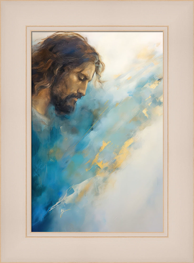 Through Heaven's Veil - framed giclee canvas