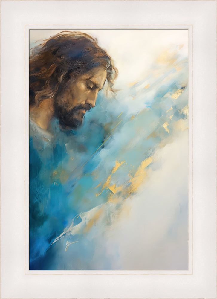 Through Heaven's Veil - framed giclee canvas