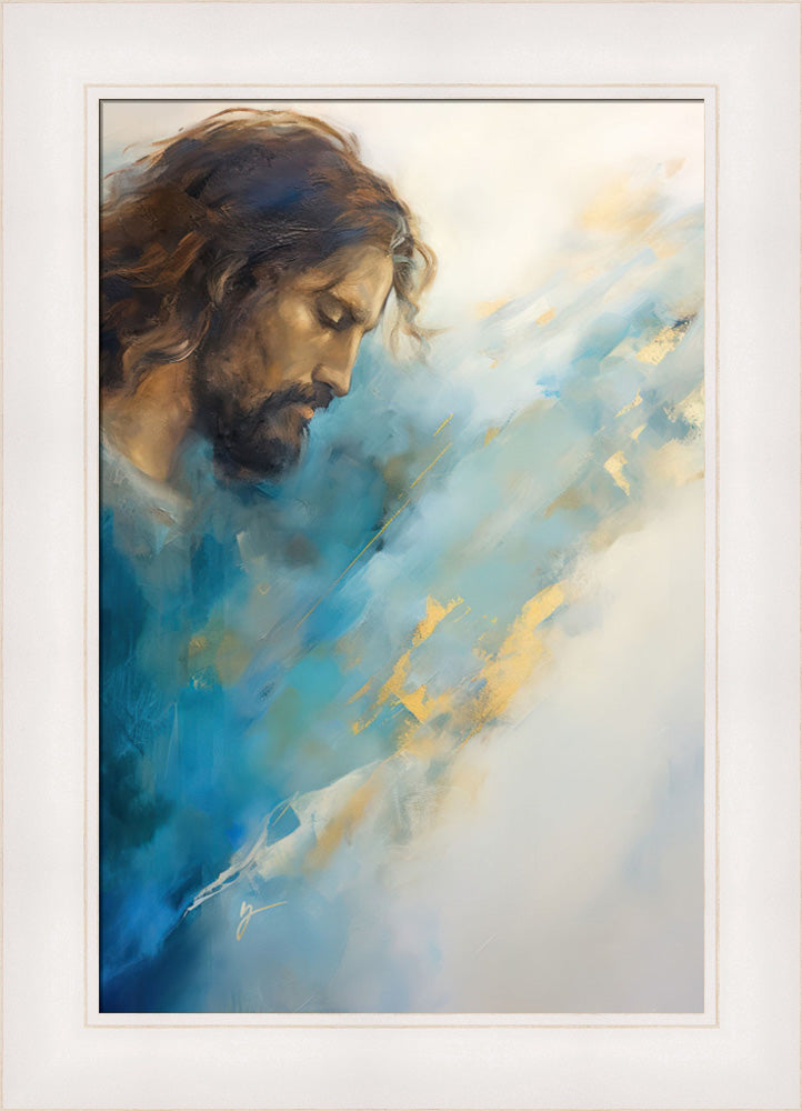 Through Heaven's Veil - framed giclee canvas