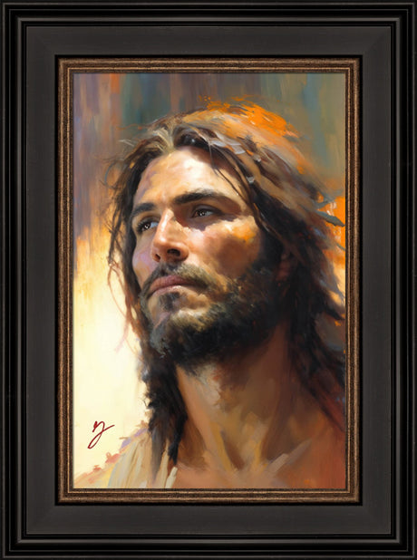 I Came to Call the Sinners to Repentance - framed giclee canvas