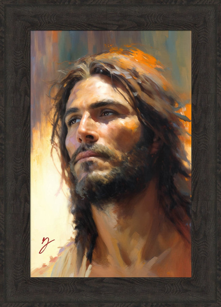 I Came to Call the Sinners to Repentance - framed giclee canvas