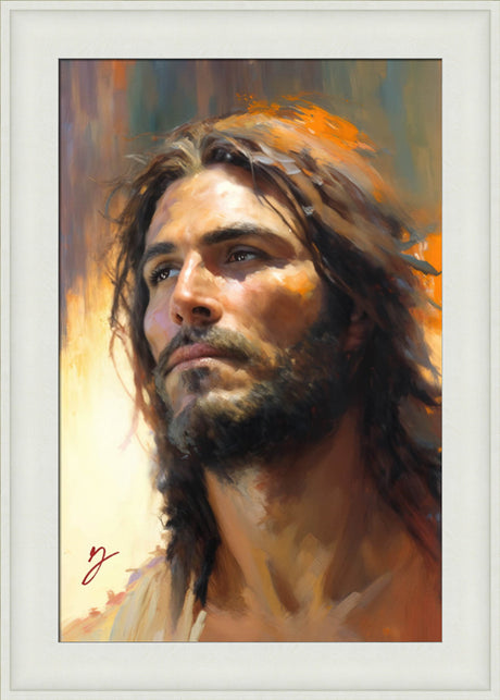 I Came to Call the Sinners to Repentance - framed giclee canvas