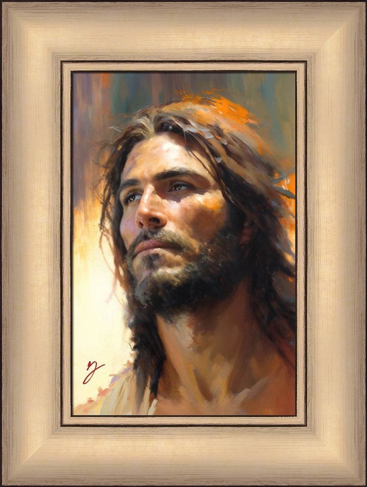 I Came to Call the Sinners to Repentance - framed giclee canvas