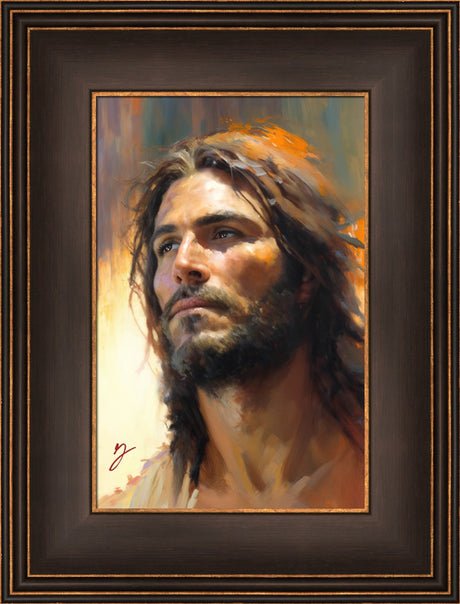 I Came to Call the Sinners to Repentance - framed giclee canvas