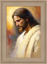 Jesus the Anointed - framed giclee canvas