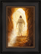 On The Third Day - framed giclee canvas