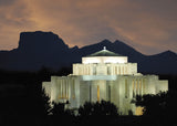 Cardston Temple - Mountain View