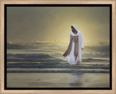 Master - framed giclee canvas