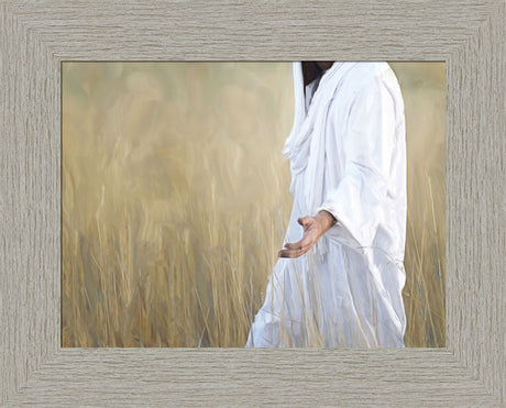 The Gatherer - framed giclee canvas