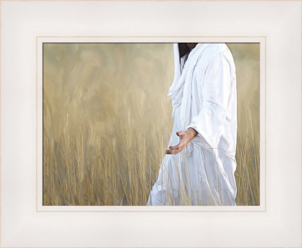 The Gatherer - framed giclee canvas