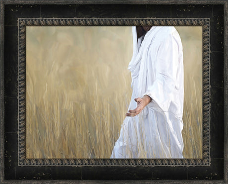 The Gatherer - framed giclee canvas