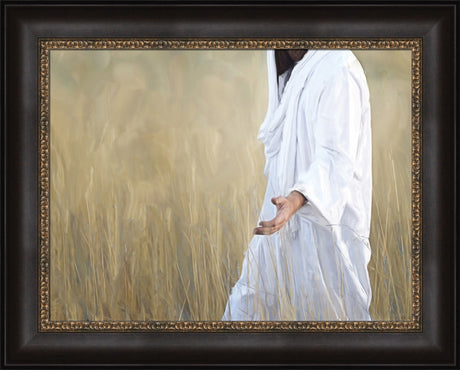 The Gatherer - framed giclee canvas