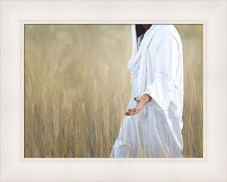 The Gatherer - framed giclee canvas