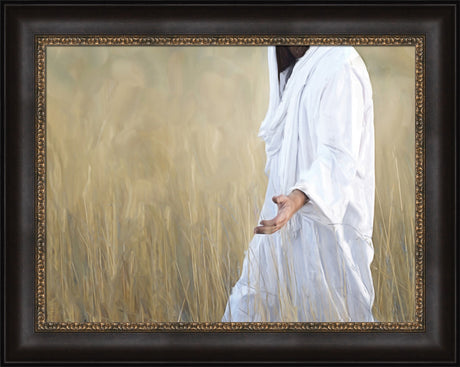 The Gatherer - framed giclee canvas