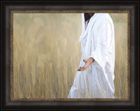 The Gatherer - framed giclee canvas